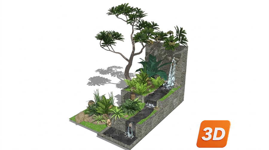 Rockery Skp Files